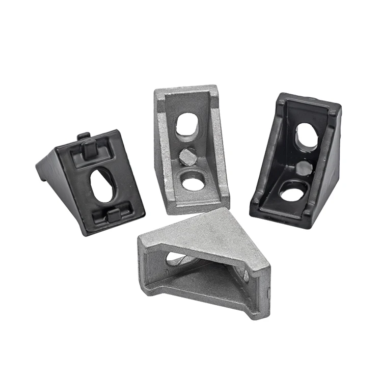 Industrial Aluminum Profile Accessories 2028/2020 Corner Code Corner Piece L Corner Seat Connector Aluminum Profile Bracket supplier