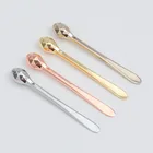 Applicator Spatula For Cosmetic 2018 Exquisite Metal Cosmetic Spatula With Ball Applicator For Cream