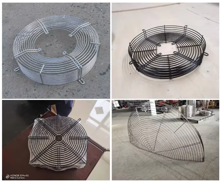 Welded Mesh Round Fan, Stainless, Steel - detail 4