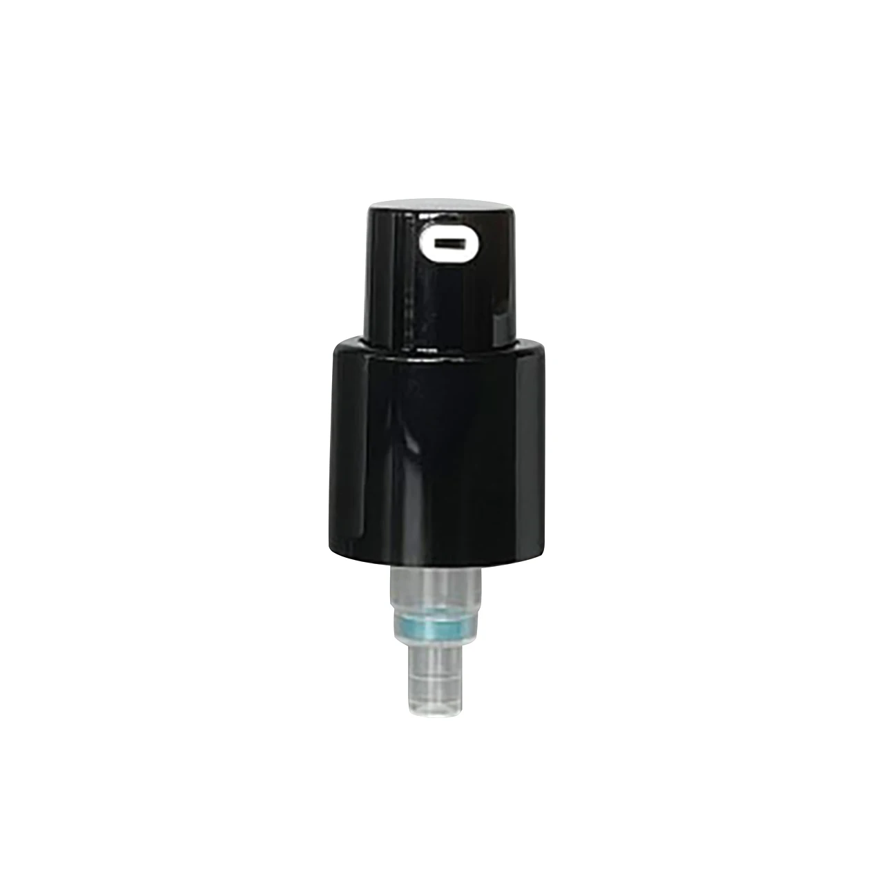 415 cosmetic treatment pump 18mm external spring emulsion pump 18mm cosmetic black pump head425-25