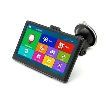 7 Inch Portable GPS Navigation WINCE System with 512MB RAM 8GB ROM Capacitive Screen and  Newest EU Map