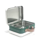 Box Tin Tin Manufacturers Custom Lunch Box Iron Handle Tin Rectangular With A Lock