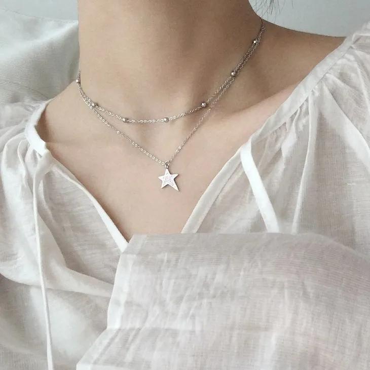 925 Silver Korean Sweet And Temperament 