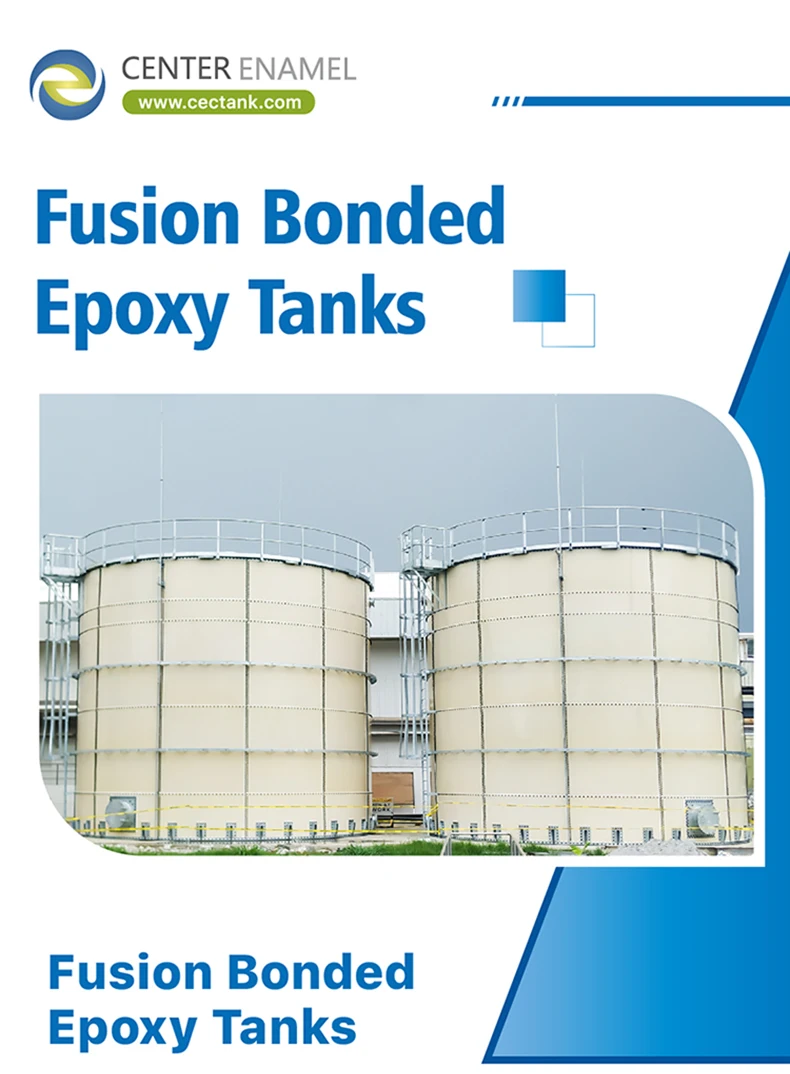 Flexible capacity Epoxy coated steel tanks as crude oil  tank