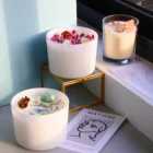 Candles Private Label Candles Private Label Wholesale Holiday Gift Crystal Soy Wax Natural Scented Candles Custom Logo