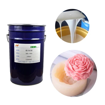 silicone liquid for making molds candle artificial concrete silicon rubber a b raw material factory wholesale