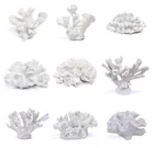 Coral White Artificial Coral Reef Aquarium Coral Rock Resin Coral Decoration