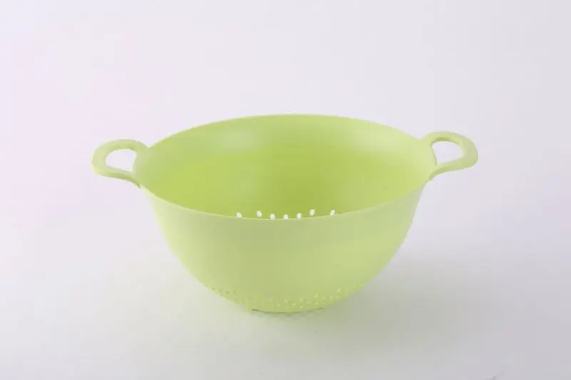 Plastic Strainer Colander for Fruit Vegetable with 2 Handles Plastic Sieve Basket Big Colander