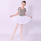 New Design Children's Girls Dance Costumes Skirt Dresses And Gymnastics Leotards Ballet Tutu Set