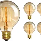 Energy Saving Bulb Glassglass Led Bulb E27 Fashion Design Energy Saving Home Decoration E27 G80 40W Edison Bulb