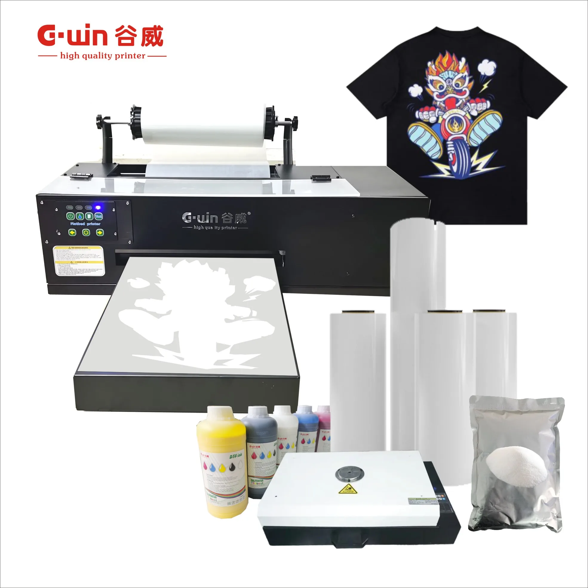 Desktop Heat Transfer Printer Dtf Pet Film Printer A3 Dtf Printer For T