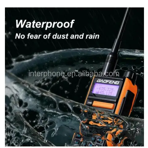 original Bf UV-16,2024 Baofeng UV-16 Waterproof Walkie Talkie High Power 30KM Max Long Range VHF UHF