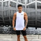 Singlets 2021 Men's Custom New Latest Design Vest Sports Tank Top Gym Singlets For Men
