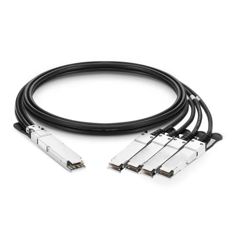 Mellanox MCP7Y70-H002 Compatible 400G OSFP Top with Heatsink to 4 X 100G QSFP56 HDR InfiniBand Passive Break-out High-speed Cable