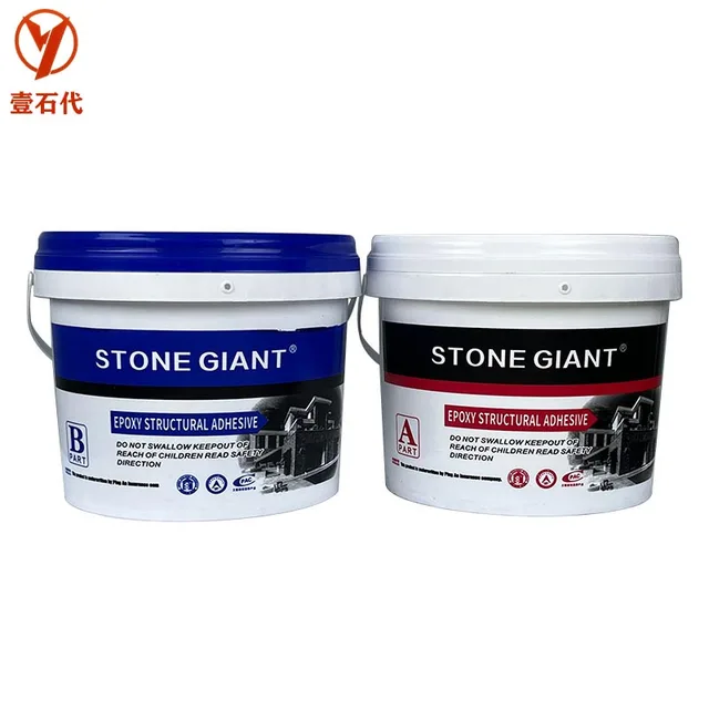Good Quality AB Epoxy Dry Hanging Glue Mildew-Proof Epoxy Structural Adhesive Marble Dry Hanging Glue for Wall