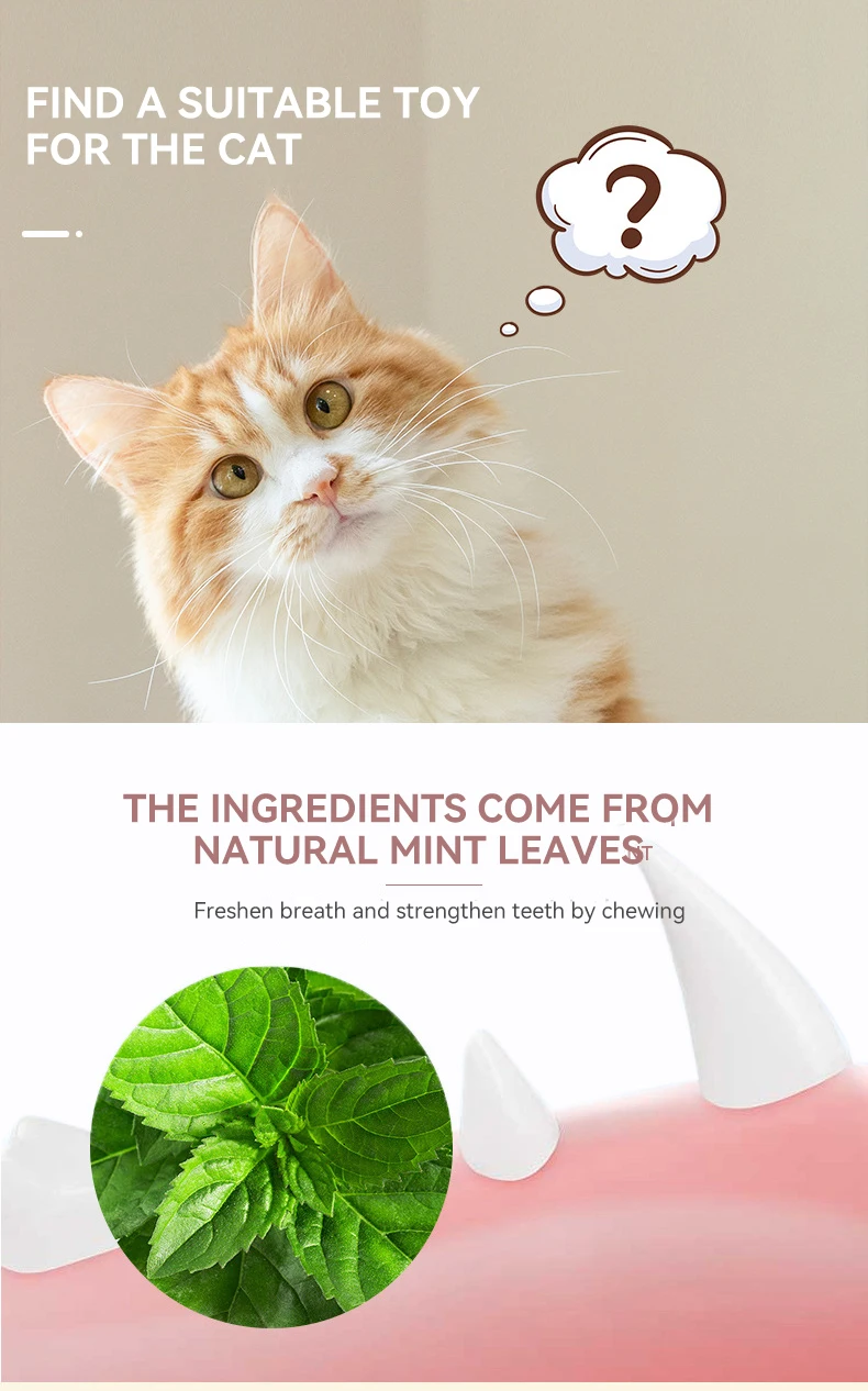 New Catnip Ball Cat Toy Teeth Grinding Creative Little Doll Plush Bell Toy Pet Products manufacture