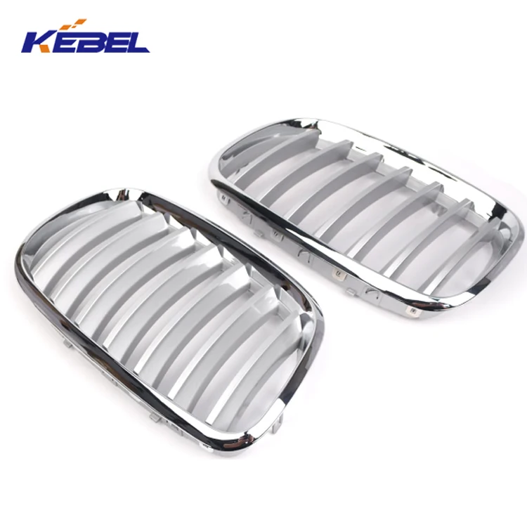 product auto body bumper grille 51137185223 oem 51137185224 car front grill for bmw x6 e71 e72 2008 2009 2010 2011 2012 2013 2014919-6