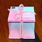 Wedding Design Most Popular PET Wedding Cake Box With Degrade Color Quick Shipping Design Factory Cake Box