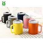 Lid Mug Excellent Material Customized Insulated Leakproof 304 Stainless Steel Coffee Mug With Lid