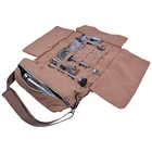 Tool Kit Bag Bag Tool Roll Bag Portable Canvas Bartender Tool Kit Bag Rolling Bar Case Bag For Travel