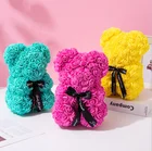 Teddy Bears China Top Seller Handmade Foam Roses Gift Teddy Rose Bears With Boxes