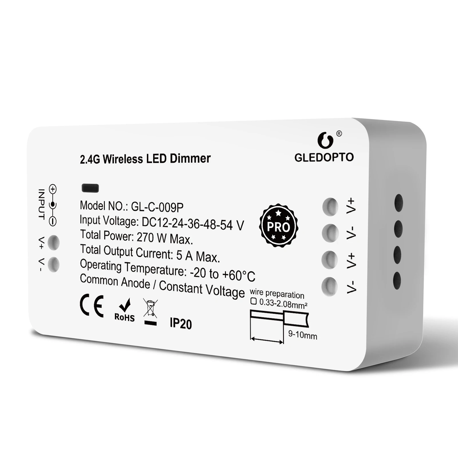 Gledopto Zigbee Pro Dimmer Led Controller With Reset Key - Buy Led Dimmer Led Controller 48v,Zigbee Remote Controller,Light Dimmer Remote Control System Product on Alibaba.com