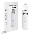 Ultrasound EMS Ultra Sonic Ultrasound Electric Ultrasonic Ion Facial Face Acne Pore Spatula Skin Scrubber