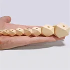 Wooden Bead Wholesale 10mm 12mm 14mm 15mm 16mm 18mm 20mm 25mm 30mm Geometric Wooden Bead Plate Wooden Bead Bracelet