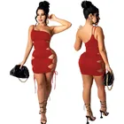 Clothing Sexy Off-shoulder Bandage Women Clothing Dress Hollow Tight-fitting Dress