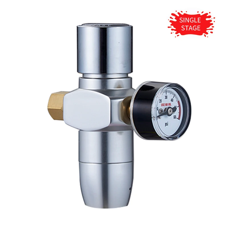 product mini keg regulated co2 charger kit with adapter and ball lock disconnect beer keg charger co2 dispenser 0 60 psi-2