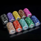 Poker Professional 10g Sublimation Custom Ceramic Poker Chips For Casino Game