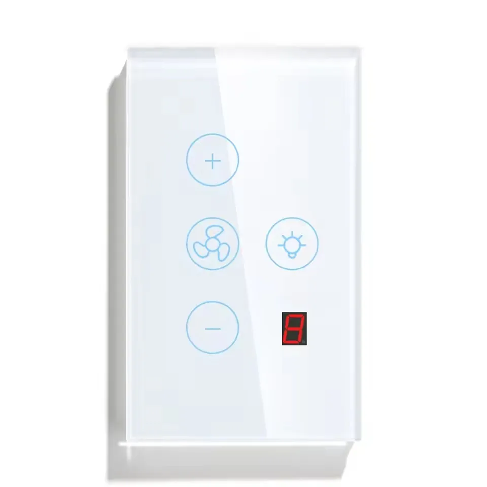 Tuya Wifi Five-speed Fan, APP, AC100V-240V 50, Tempered Glass - detail 16