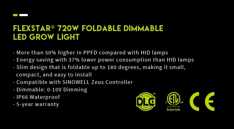 Sinowell Flexstar Hydroponic Dimmable Led Grow Light Bar Energy Saving Full Spectrum With Samsung Lm301h 2 H849ef40cdf1c409bb2dfdcd11a712529q