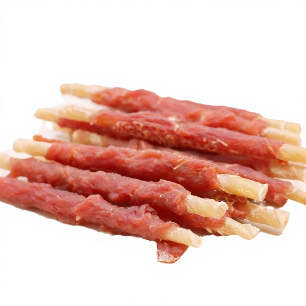 product pet dog snacks duck meat around sweet potato growth and development dog grinding stick pet snacks-1