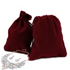 Cotton String Bag Customized Logo Fashion String Closure Shoe Dust Bag Cotton Velvet