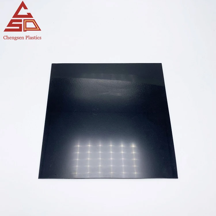 Wholesale High Quality Laminate High Glossy ABS Plastic Sheet For Laser Engraving Advertising Board