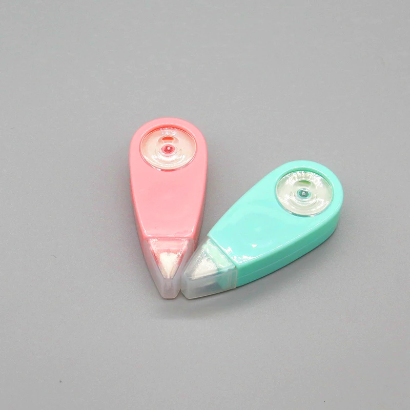 Kawaii Stationery Cute White Out Correction Tape  Student Use Mini Correction Tape Green Orange OEM Color Weight  5mm*5m