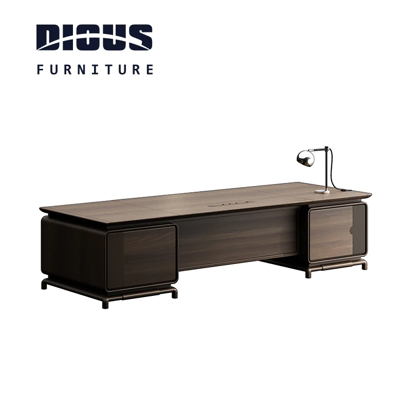 Dious wholesale price pupular antique style office desk modesty panels for desk