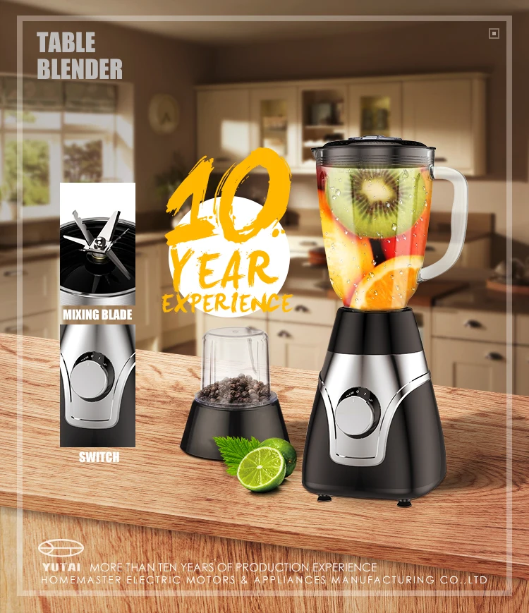 Mini liquidificador de gelo de frutas de mesa resistente de alta velocidade mais vendido