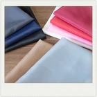 Lining 100% Soft Textile 190T Waterproof Plain Lining Stock Taffeta Polyester Fabric