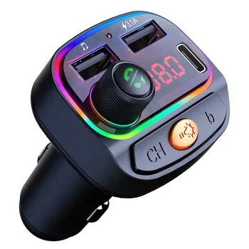 C15 Car Charger HandsFree Bluetooth Car FM Transmitter Audio MP3 Player