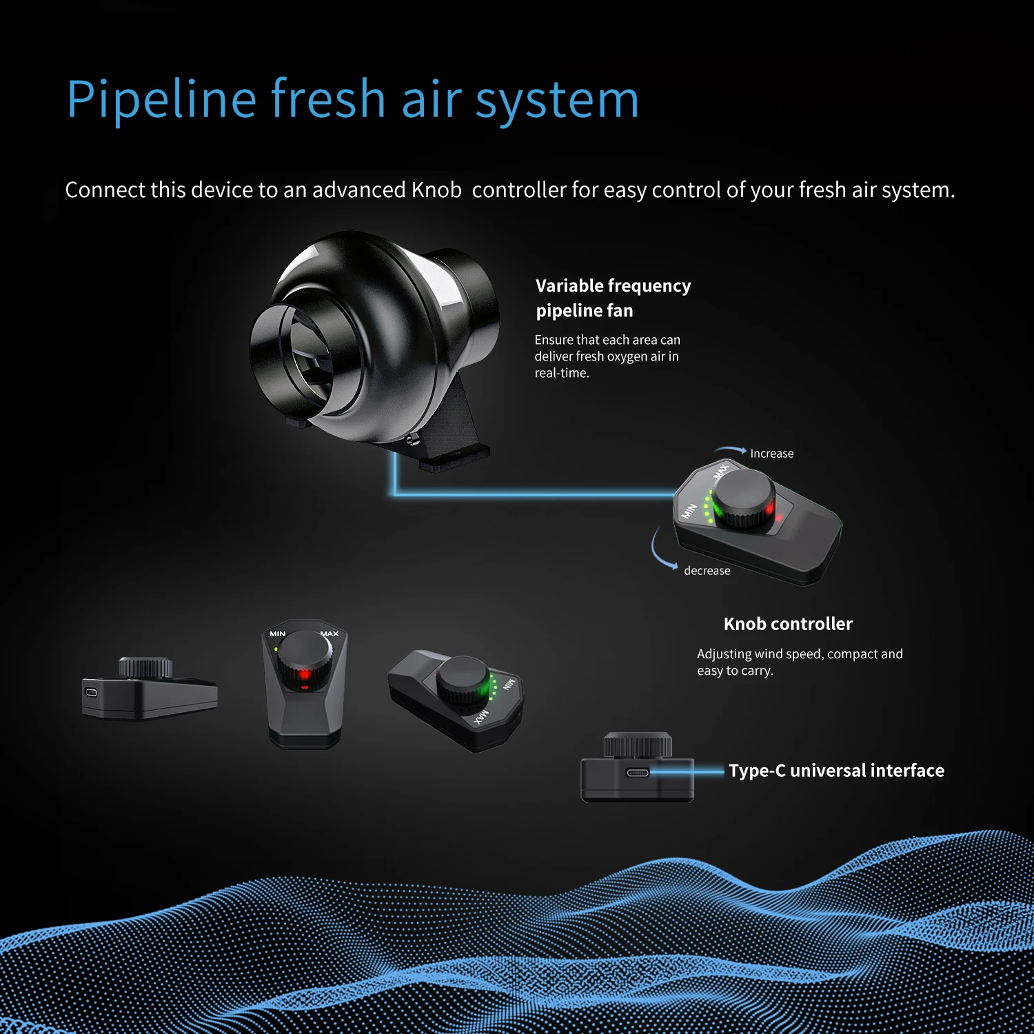Noise Ventilation Programmable Controller, APP, 110~240V - detail 12