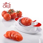 Tomato Cutter Slicer Cutter Kitchen Hand Manual Plastic Tomato Chopper Cutter Slicer