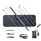 Kit Opening Locksmith Set Car Lockout Kit Locksmith Tools Lockout Entry Auto Quick Open Set Car Opening Unlock Kit