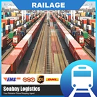 Reliable Shanghai/Guanghzou Railway Freight Forwarder Transport Train Shipping To Europe