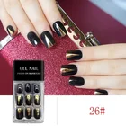 Nails Nail Sticker Unique Design Hot Sale Long Art Nails False Nail Sticker ABS Adult False Nail