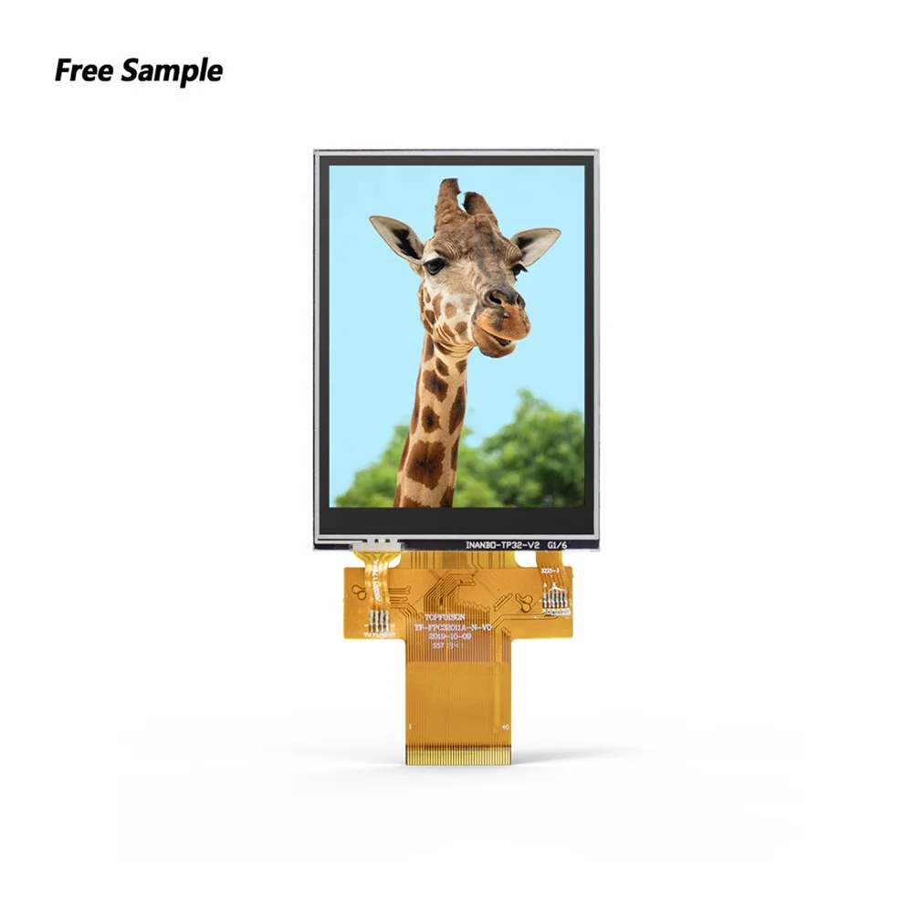 3.2 inch tft lcd touch screen free sample