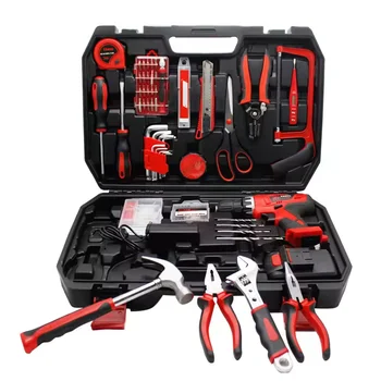 Combination 129pcs power drill hardware auto household tool sets professional screwdriver tool kit
