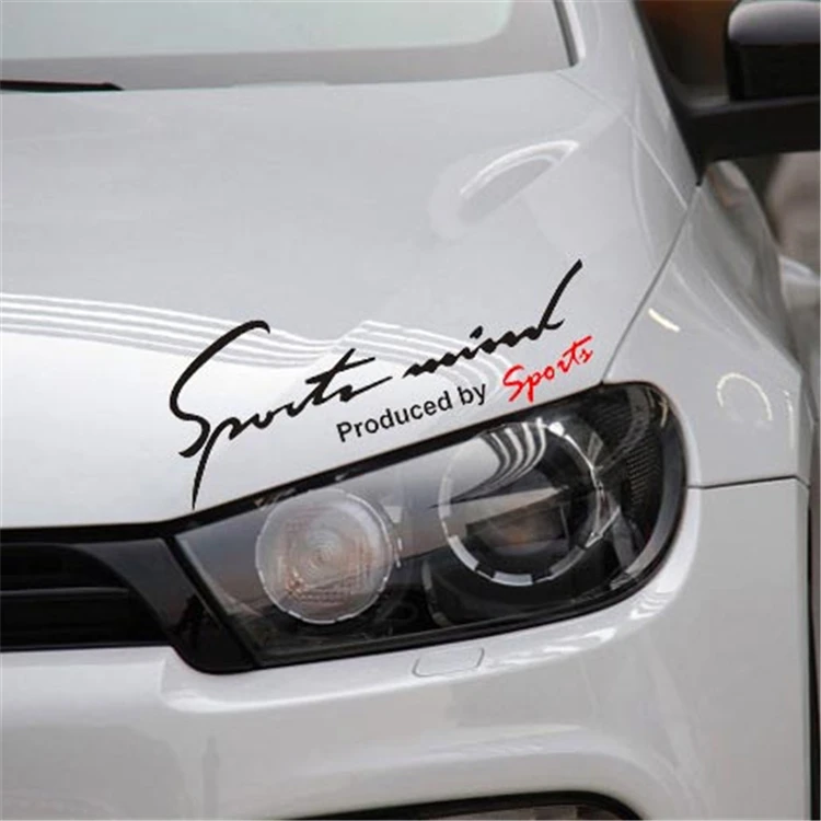 Creativity Letter Car Stickers Racing Car Emblem Badge Decal Auto Bonnet Car-styling Sticker - Buy Car Decal,Letter Car Stickers,Auto Bonnet Sticker Product on Alibaba.com