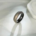 Tungsten Jewelry Tungsten Personalized Ring Hot Selling Calm Personality Tungsten Ring Men's Jewelry
